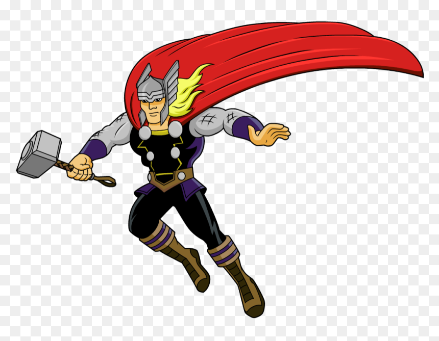 Marvel Phineas Y Ferb, HD Png Download - thor png