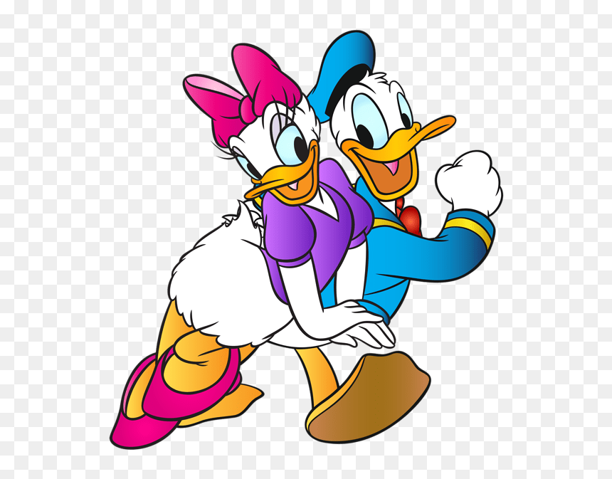 Donald And Daisy Duck Png, Transparent Png - daisy png