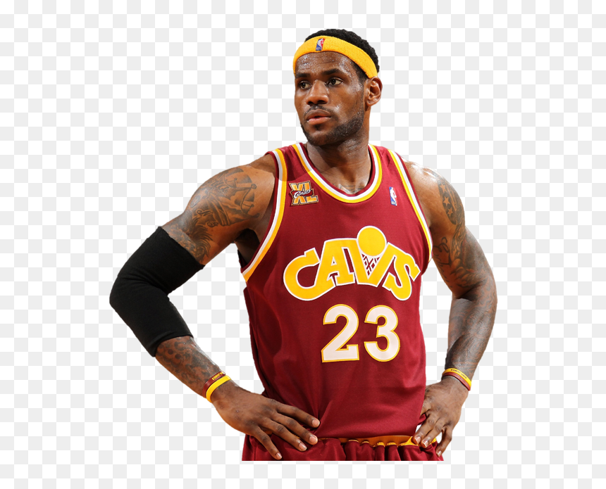 Lebron James Heat And Cavs, HD Png Download - lebron james png