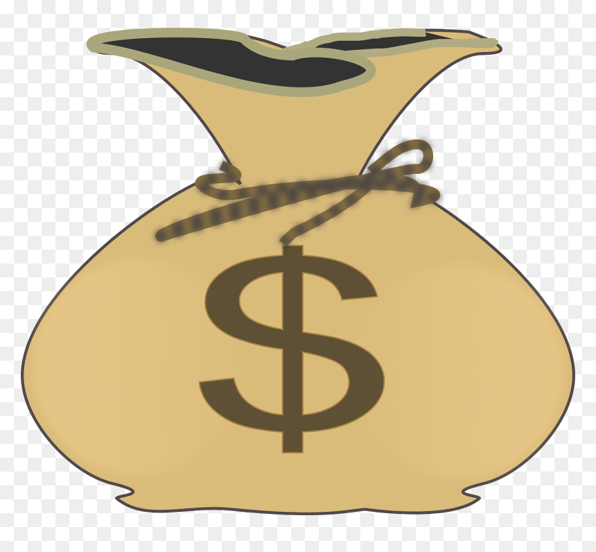 Animated Bag Of Money, HD Png Download - money bag png