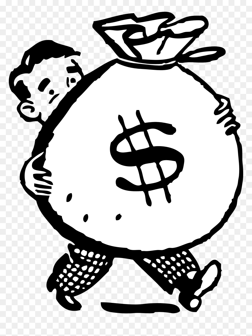 Money Bag, HD Png Download - money bag png