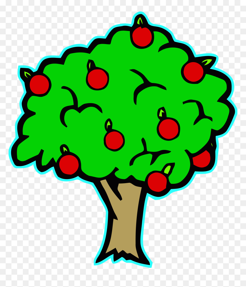 Apple Tree Clipart, HD Png Download - cute png
