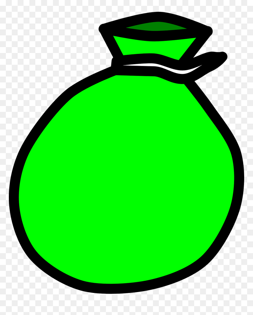 Bag Clip Art, HD Png Download - money bag png
