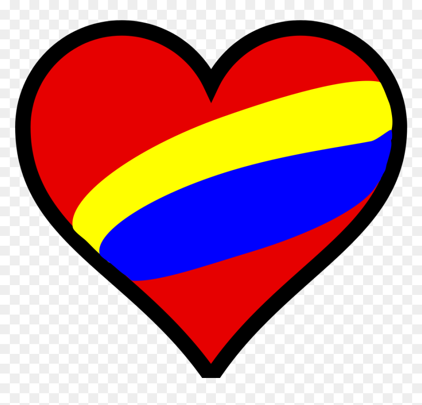Corazon Colombia Png, Transparent Png - corazon png