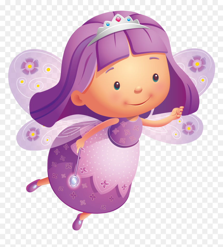 Purple And Pink Fairies, HD Png Download - fairy png