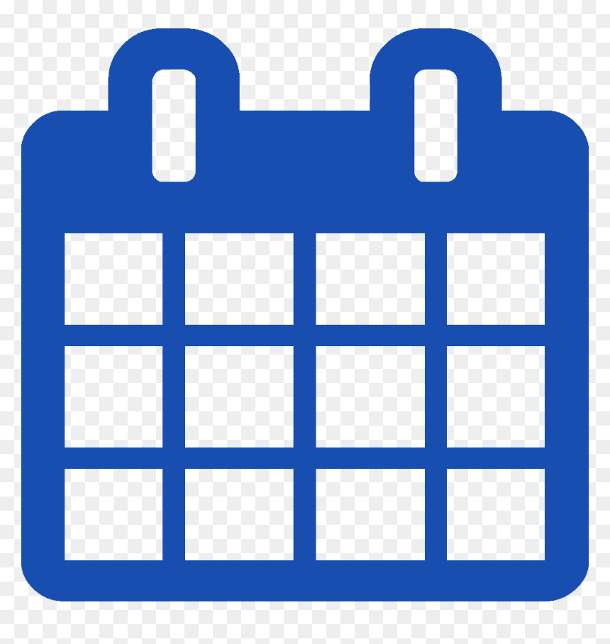 Icon Calendar Black Png, Transparent Png - calendar icon png