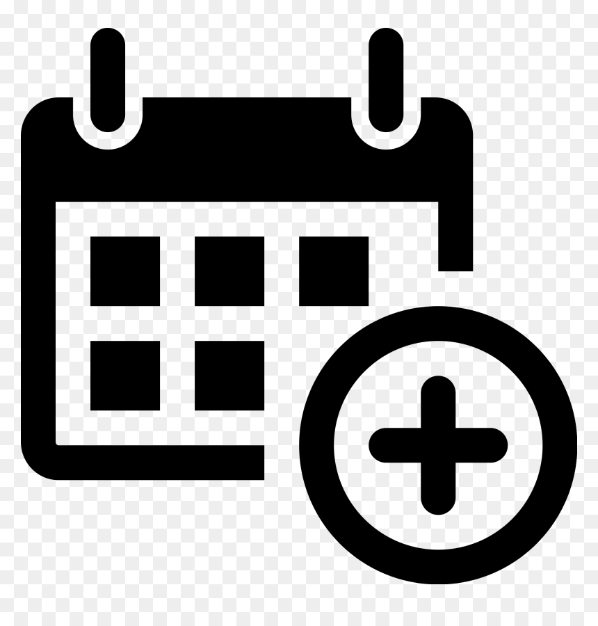 Calendar And Time Icon, HD Png Download - calendar icon png
