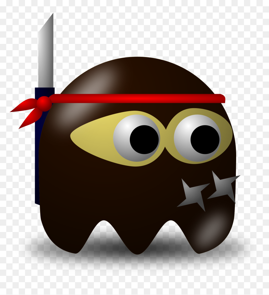 Pac Man Clipart, HD Png Download - ninja png