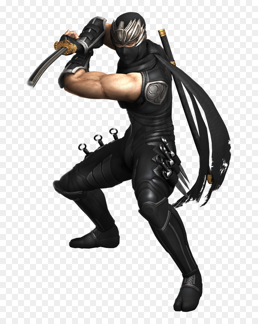 Ryu Hayabusa From Ninja Gaiden, HD Png Download - ninja png