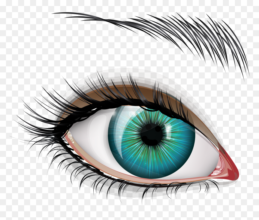Eyelash Extensions, HD Png Download - eyelashes png