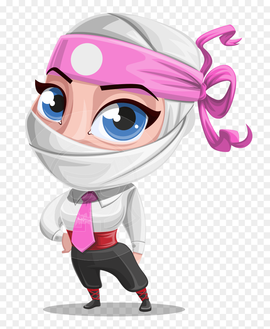 Cartoon Vector Ninjas, HD Png Download - ninja png