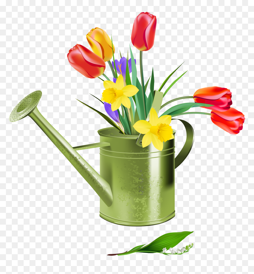 Free Clip Art Spring Flowers, HD Png Download - spring png