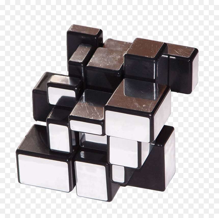 Mirror Cube Scrambled, HD Png Download - mirror png