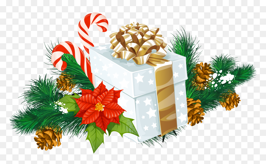 Transparent Christmas Png Clipart, Png Download - gift png