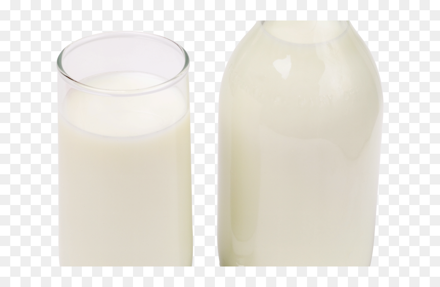 Glass Bottle, HD Png Download - milk png