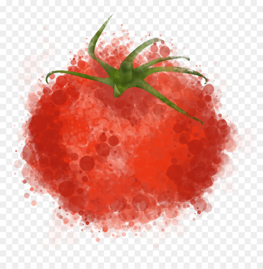 Chalk Tomato Png, Transparent Png - tomato png