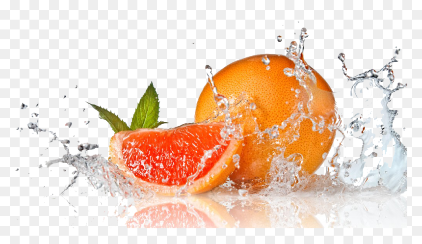Water Fruit Splash Png, Transparent Png - fruit png