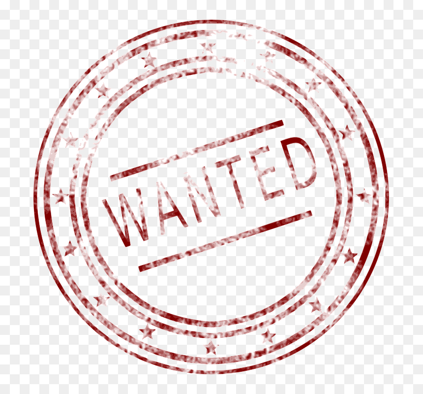 Wanted Clipart Png, Transparent Png - stamp png
