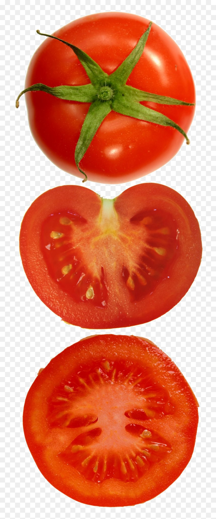 Tomato Cut In Half, HD Png Download - tomato png