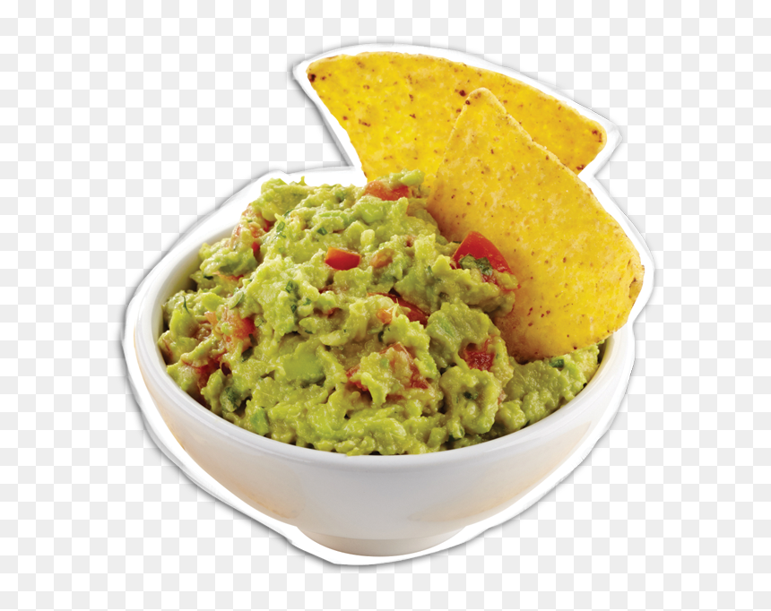 Guacamole And Chips White Background, HD Png Download - tacos png