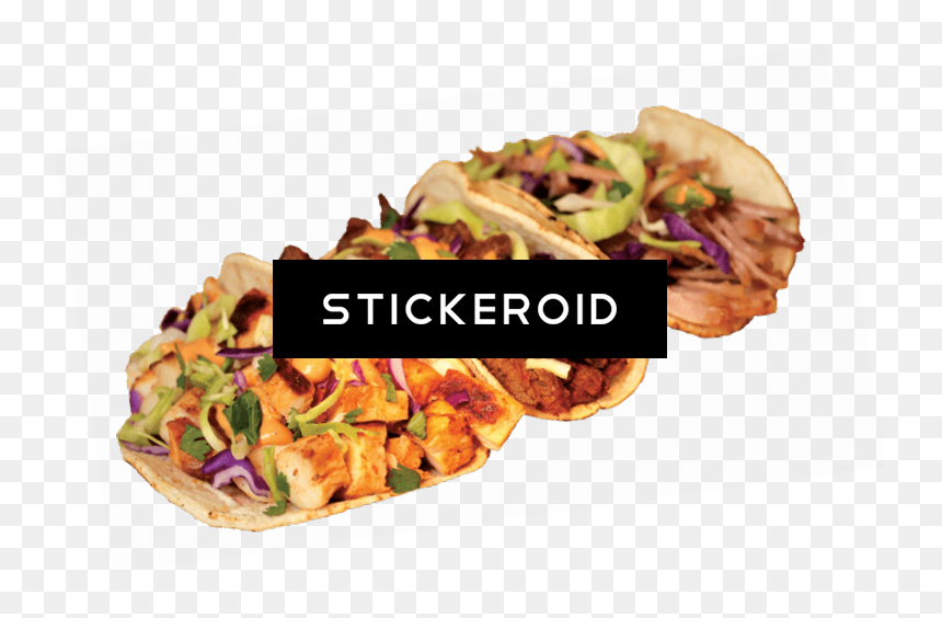 Mexican Food Without Background, HD Png Download - tacos png