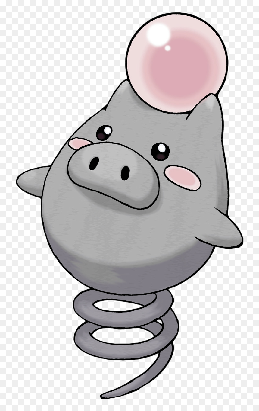 Spoink Pokemon, HD Png Download - pokemon go png