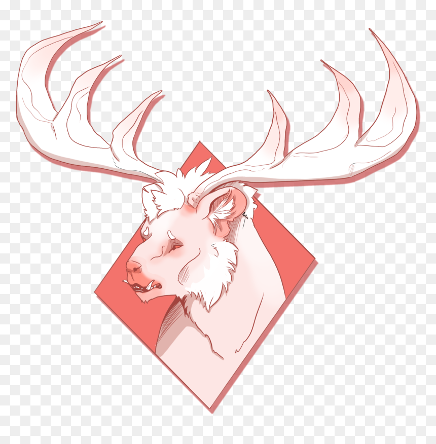 Antler, HD Png Download - reindeer antlers png tumblr