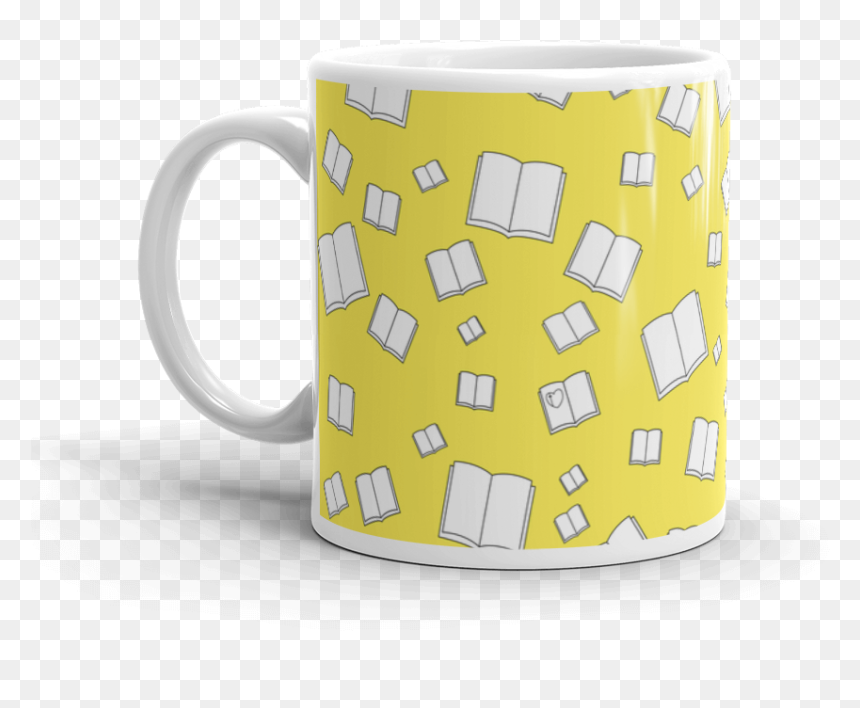 Mug, HD Png Download - flying books png