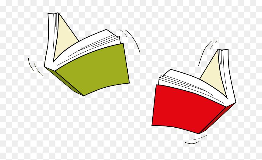 Clip Art, HD Png Download - flying books png