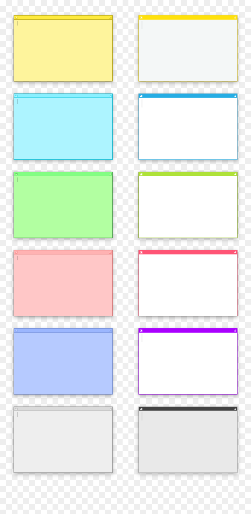 House, HD Png Download - colorful post it notes png