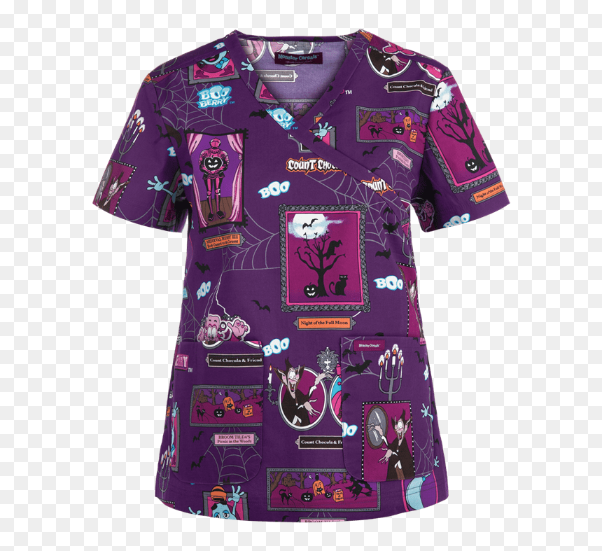 General Mills Halloween Scrubs, HD Png Download - count chocula png