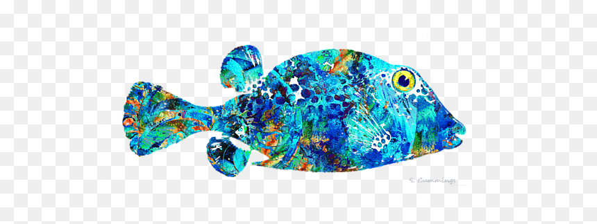Art, HD Png Download - puffer fish png