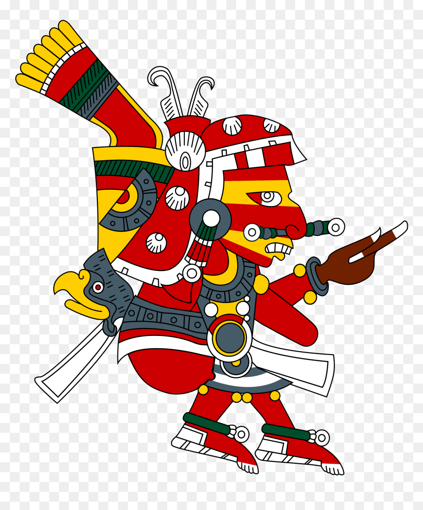 Aztec Xipe Totec, HD Png Download - evil sun png