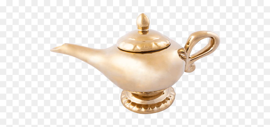 Teapot, HD Png Download - aladdin genie png