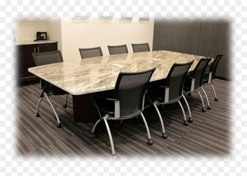 Quartz Top Conference Table, HD Png Download - stone table png