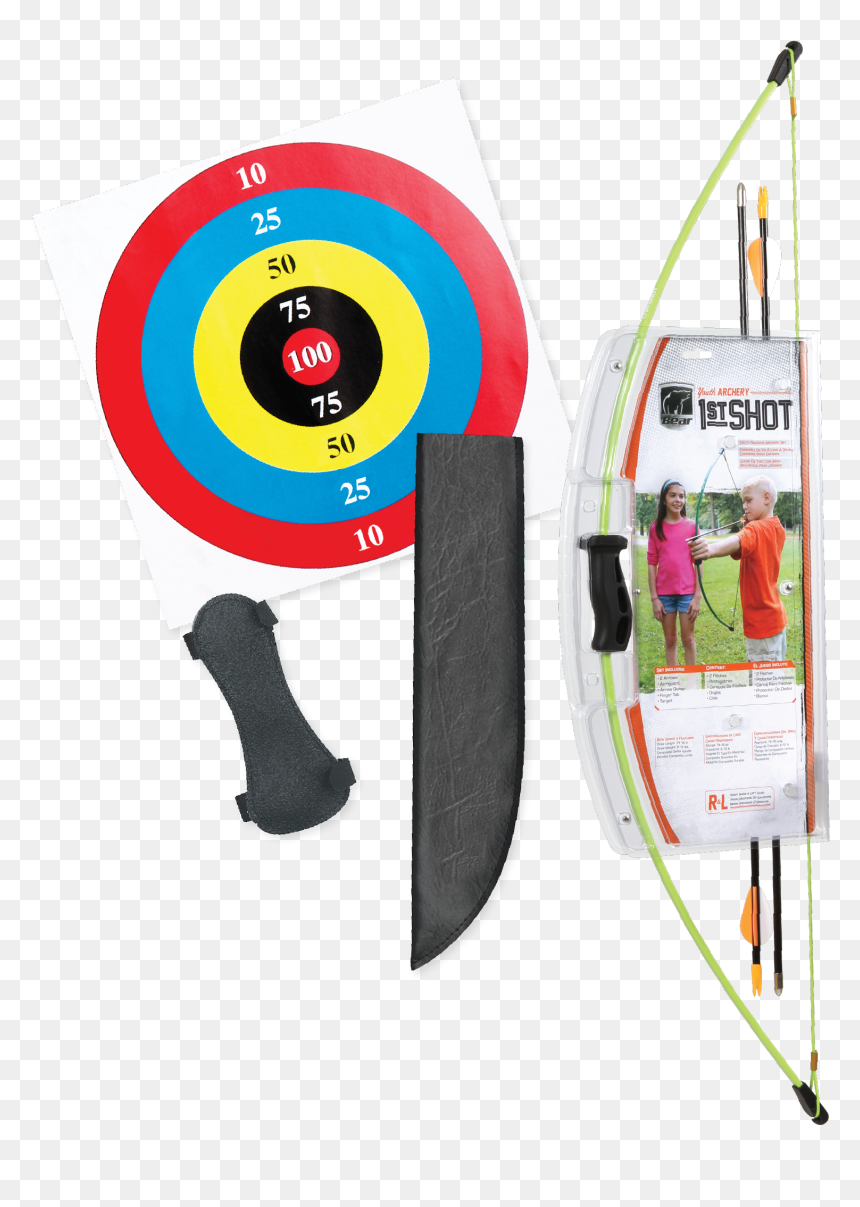 Bear 1st Shot Bow Set, HD Png Download - arrow png bow