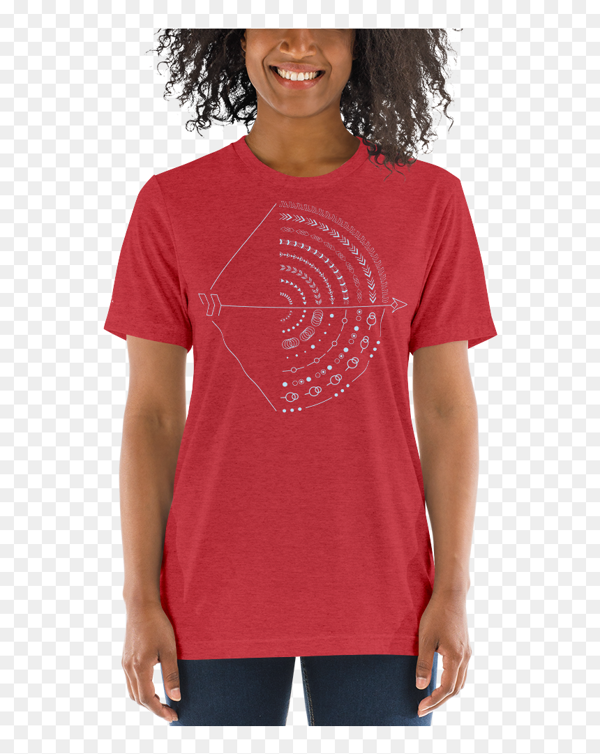 T-shirt, HD Png Download - arrow png bow