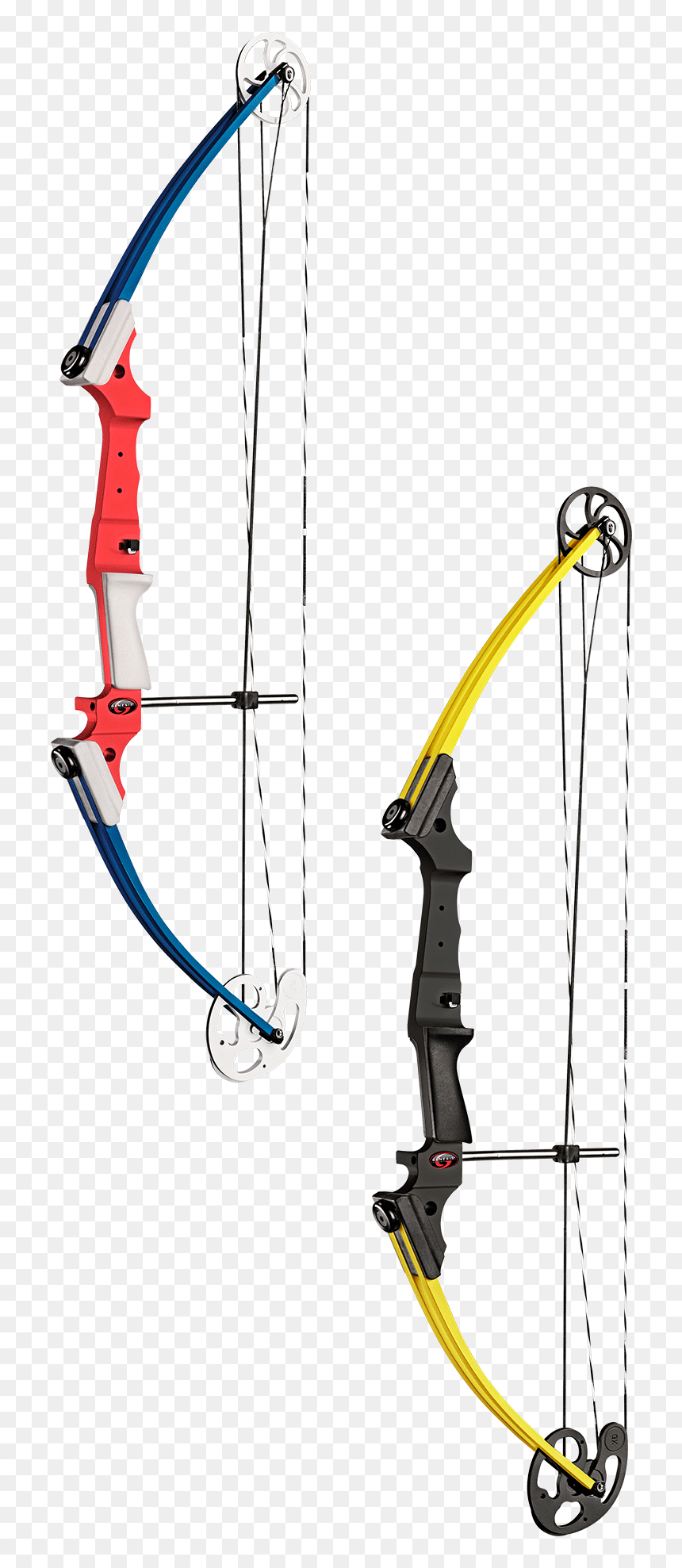 Genesis Bow Red And Black, HD Png Download - arrow png bow