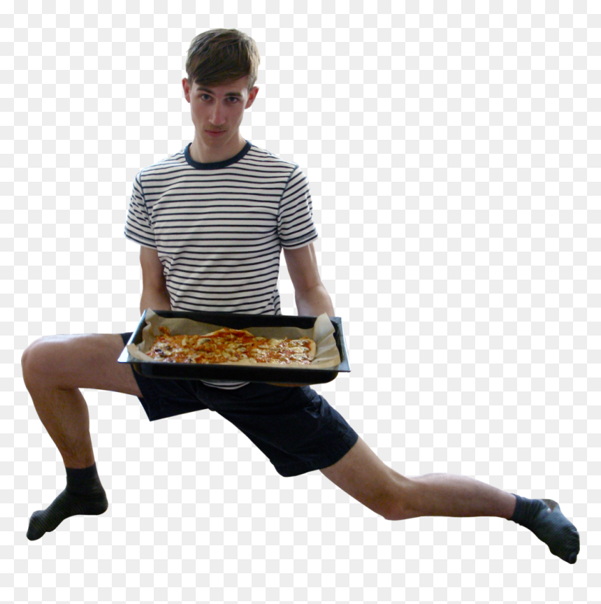 Skalgubbar Pizza Man, HD Png Download - pizza man png