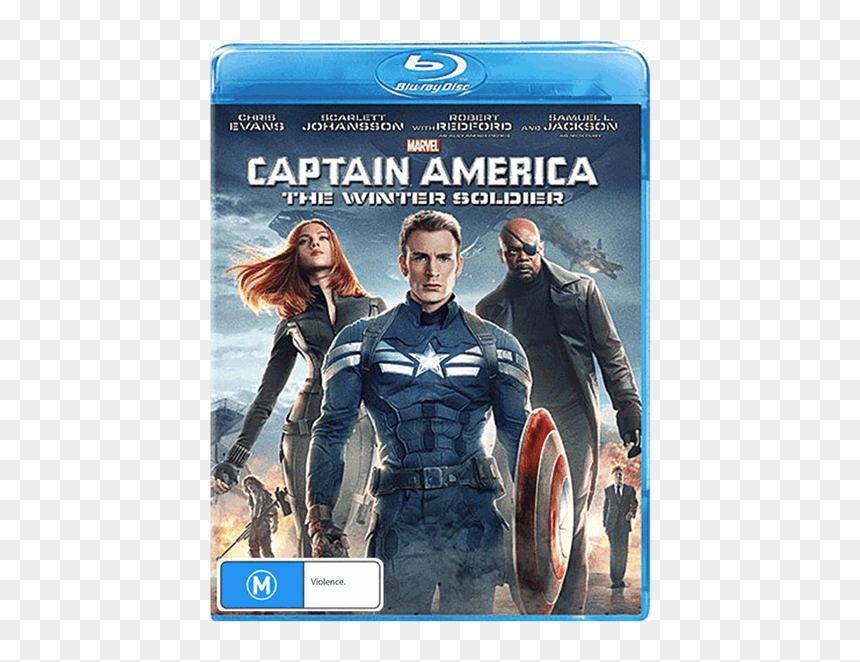 Captain America The Winter Soldier Blu Ray, HD Png Download - the winter soldier png