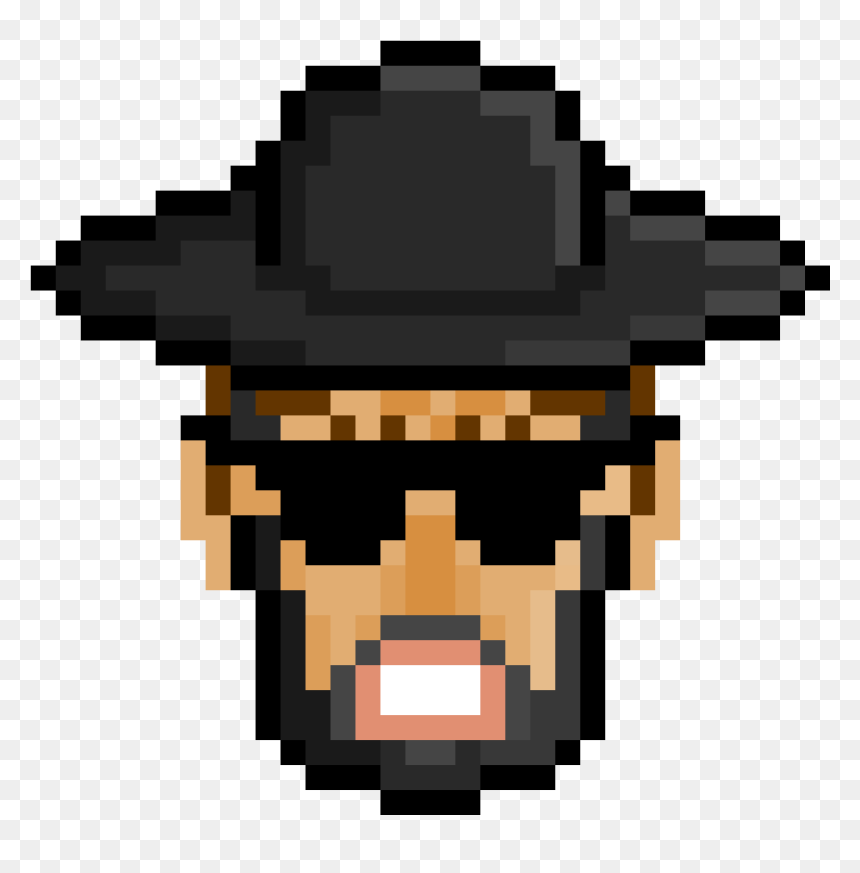 Miles Morales Pixel Art, HD Png Download - amish hat png