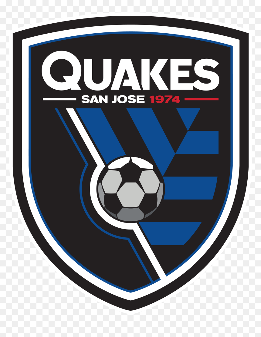 San Jose Earthquakes Logo Png, Transparent Png - usa soccer ball png