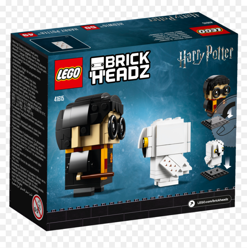 Lego Brickheadz Harry Potter I Hedwiga 41615, HD Png Download - gryffindor scarf png