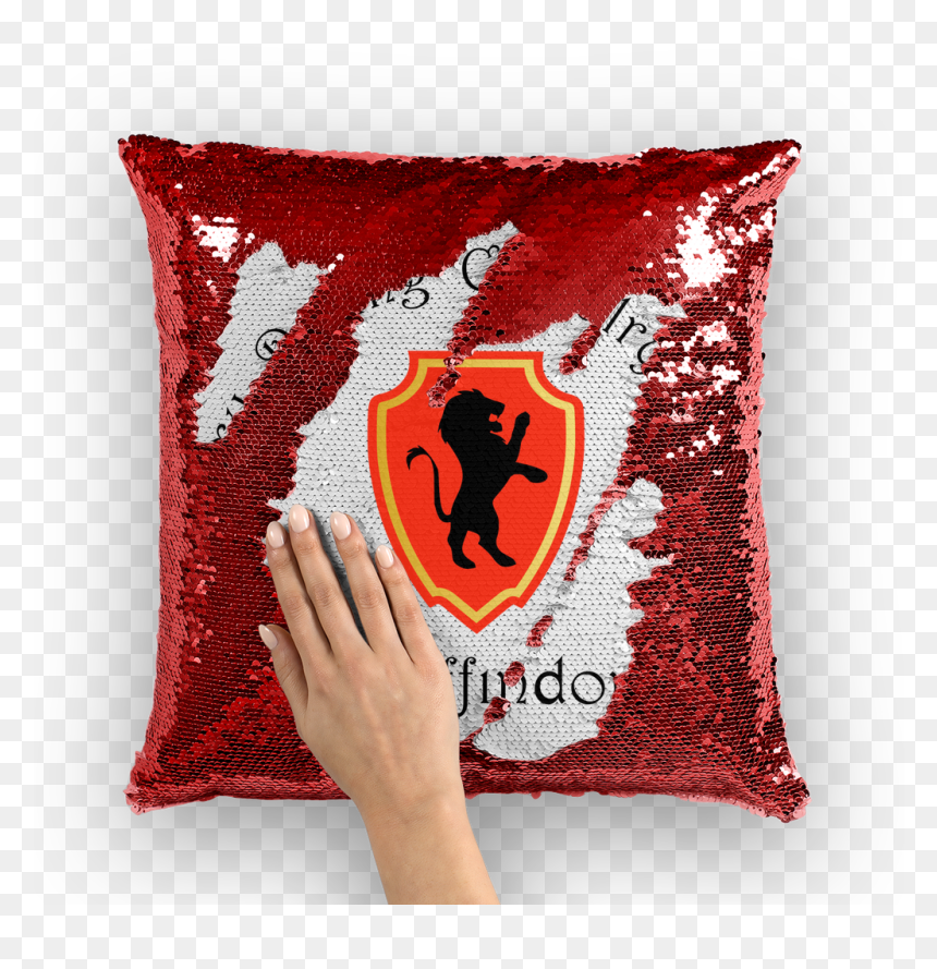 Danny Devito Sequin Pillow, HD Png Download - gryffindor scarf png