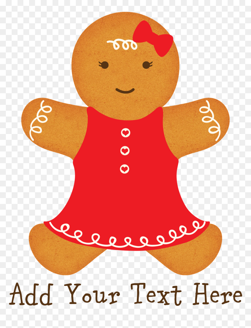 Cartoon, HD Png Download - gingerbread girl png