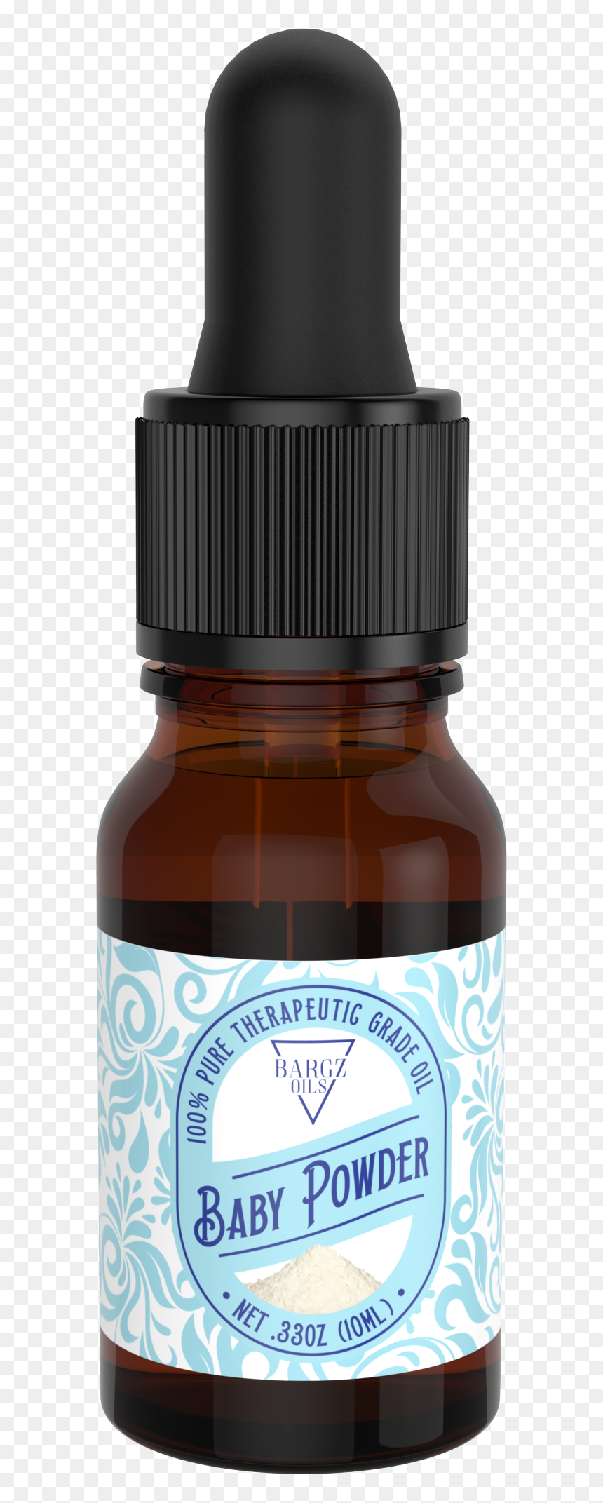 Glass Bottle, HD Png Download - baby powder png