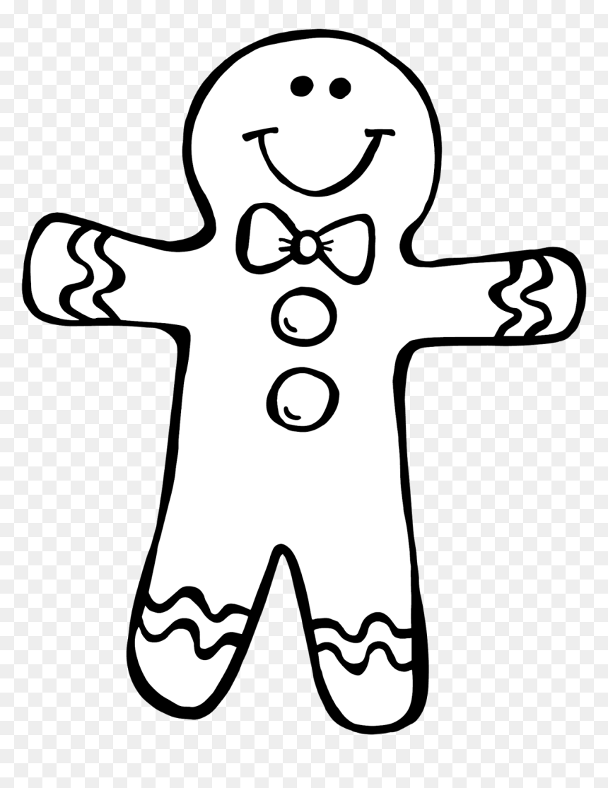 Gingerbread Boy Clip Art, HD Png Download - gingerbread girl png