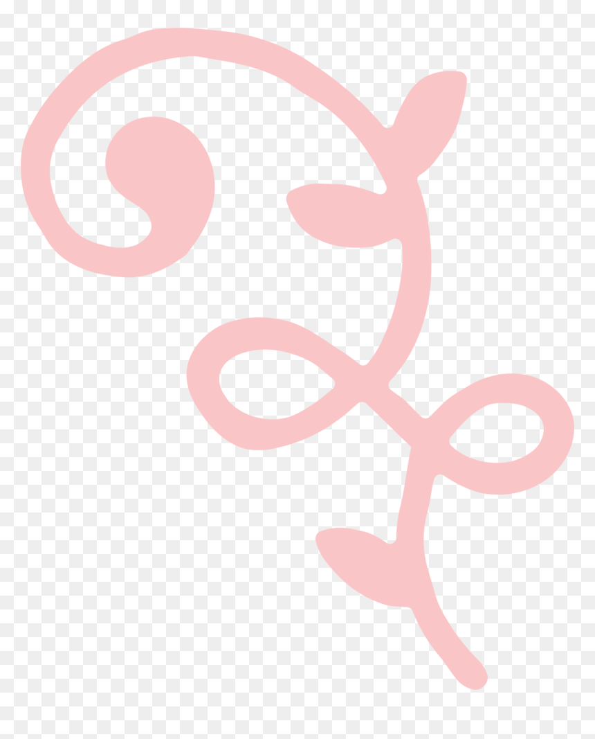 Graphic Design, HD Png Download - pink flourish png