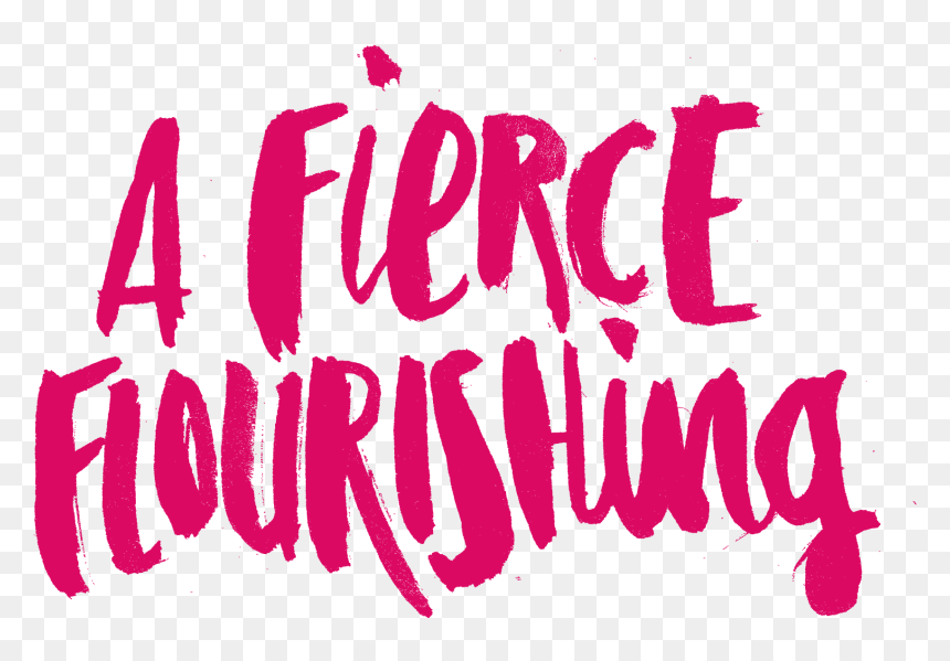 Calligraphy, HD Png Download - pink flourish png