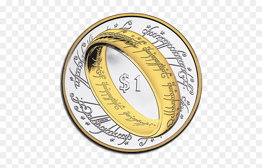 Lord Of The Rings Coin, HD Png Download - lord of the rings ring png